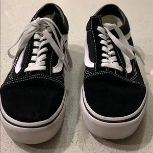 Vans Old Skool Black White Sneakers – Classic Skate Shoes